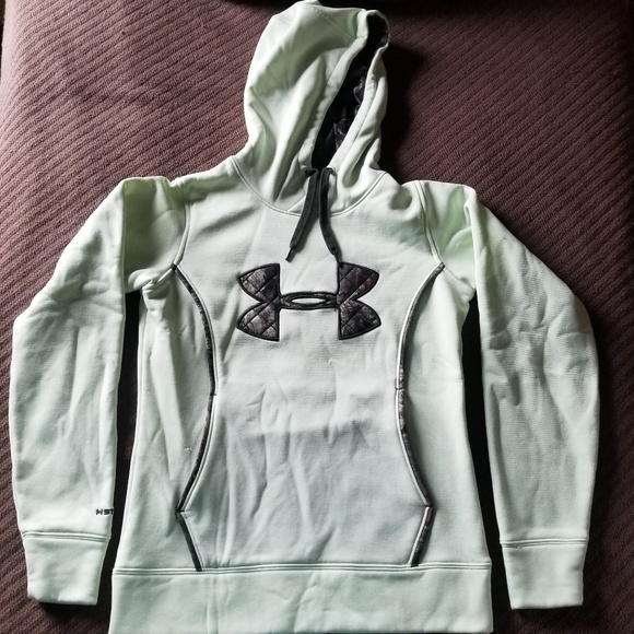 mint under armour hoodie